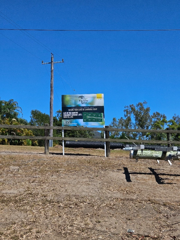 Completed structural signage Toowoomba project